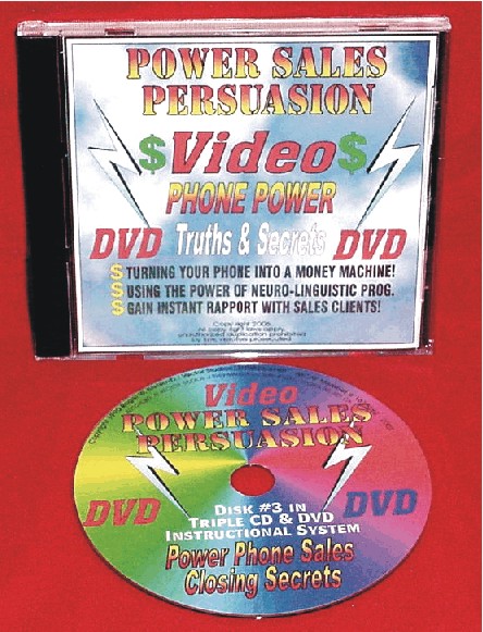 PHONE SALES SEMINAR DVD